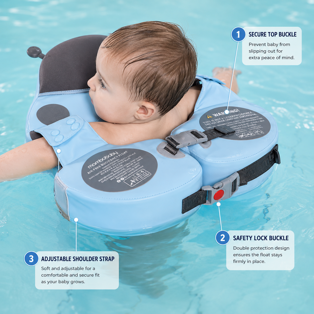 FloatyBaby™ Premium Baby Swim Float