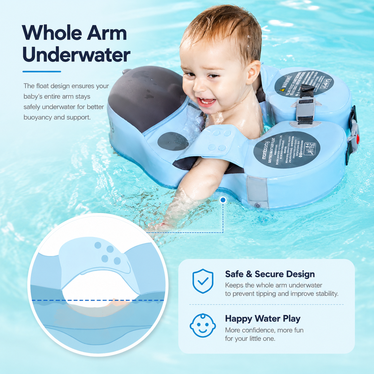 FloatyBaby™ Premium Baby Swim Float